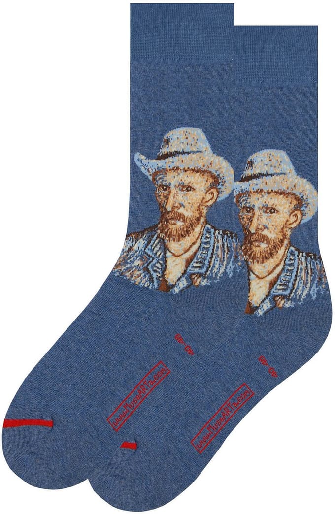 MuseArta - Vincent van Gogh- Self-Portrait with Grey Felt Hat without VG Logo - Maat 36-40