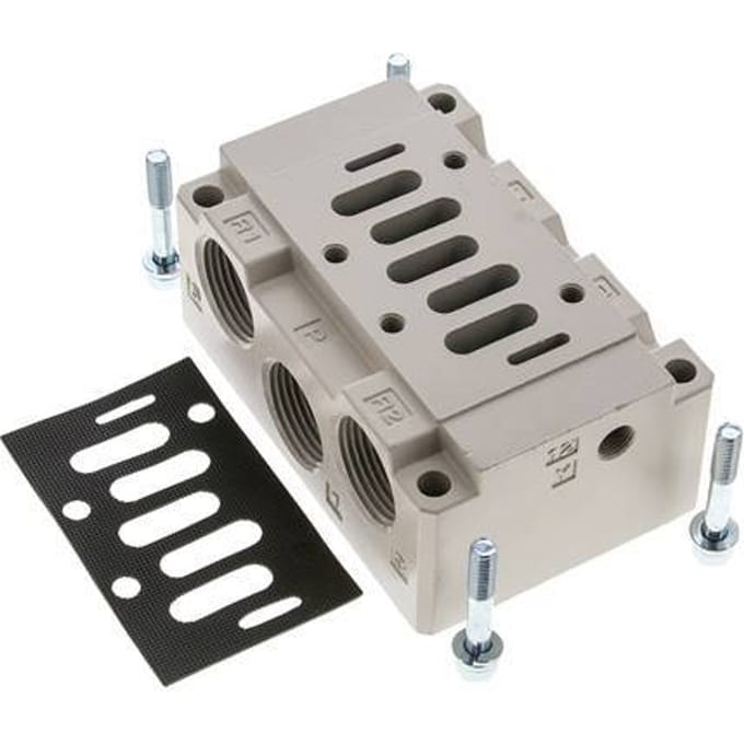 Basisplaat ISO 5599-1 Maat 2 G 3/4''