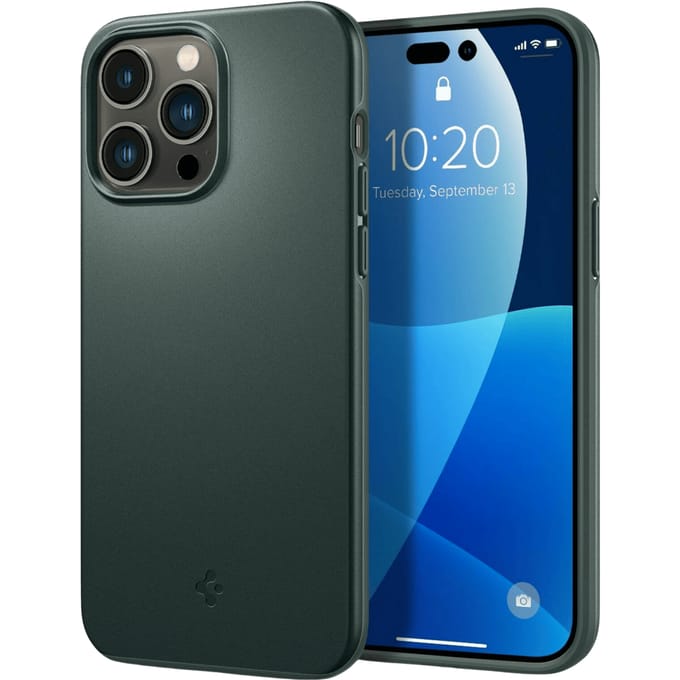Spigen iPhone 14 Pro Max Thin Fit hoesje Groen