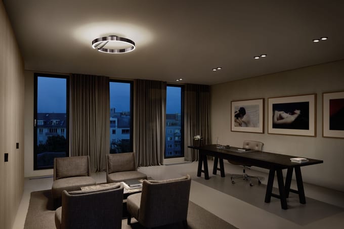 Occhio Mito Aura 60 Plafond-/Wandlamp - phantom - wide