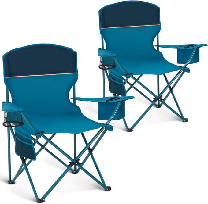 DailySupplies® Visstoel – Campingstoel – Viskrukje