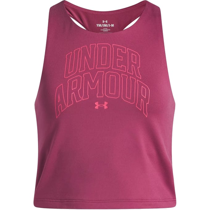 Under Armour Motion Branded Tanktop Meisjes-Pink