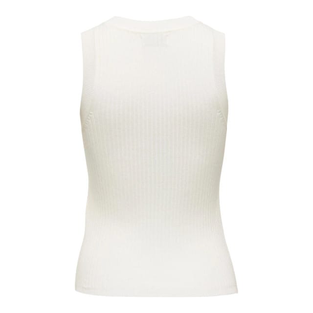 JDY JDYAYA TANK TOP KNT NOOS Dames Trui - Cloud Dancer