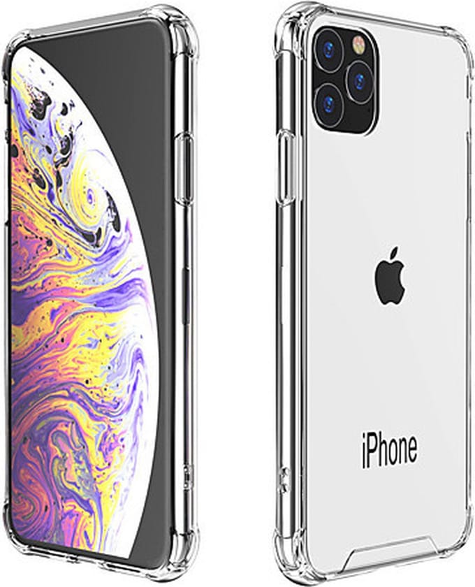 Schokbestendige softcase hoes - Geschikt voor iPhone 11 Pro Max - Transparant