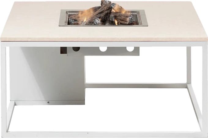 Cosi Cosiloft 100 Vuurtafel White / Stone Look 100 x 100 cm