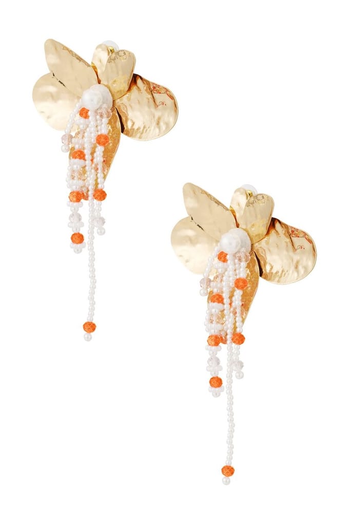 Love rain Oorbellen - Verkleurt Niet - Cadeau - Goudlief