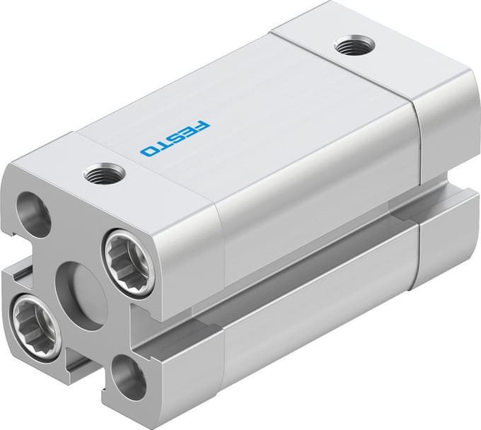 Festo Compacte Cilinder 12mm Boring 20mm Slag ISO 21287 Dubbelwerkend - 536214 - P2BJ8
