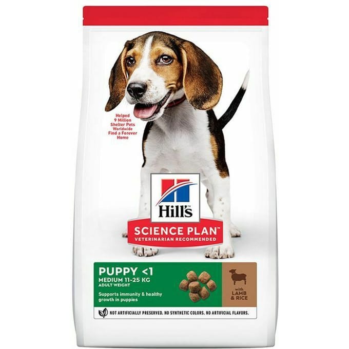 Science Plan Canine Puppy Medium Lamb&rice 14kg
