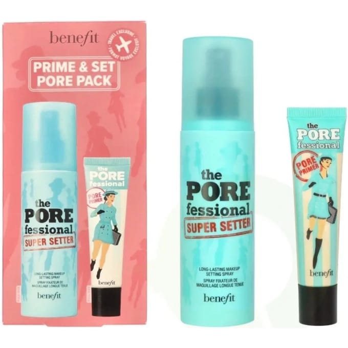 Benefit Prime And Pore Make-up Set 22 ml + 120 ml