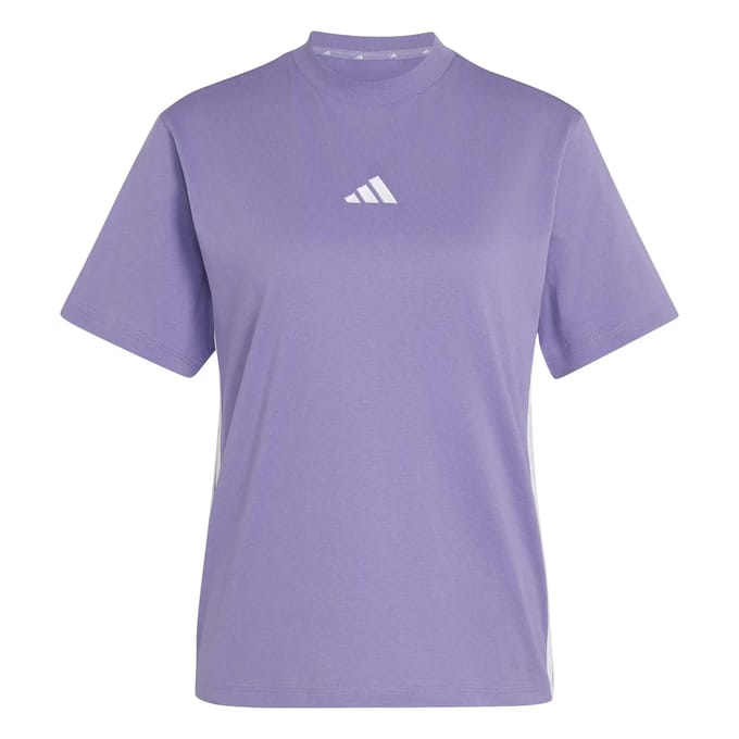 Katoenen dames-T-shirt adidas Essentials 3-Stripes