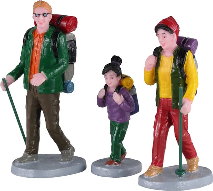 Lemax - Family Trek- Set Of 3 - Kersthuisjes & Kerstdorpen