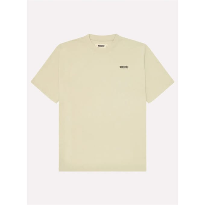 Woodbird Wbbaine fortune tee 2516-416 dusty lime