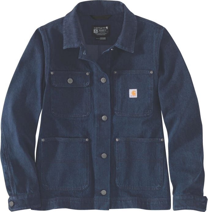 Carhartt Rugged Flex Relaxed Fit Denim Jas Blauw XL