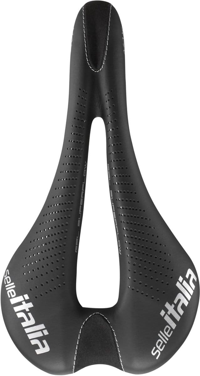 Comfortabel Racefiets & MTB Zadel met Anatomische Uitsparing en Gel Vulling - Maat L3