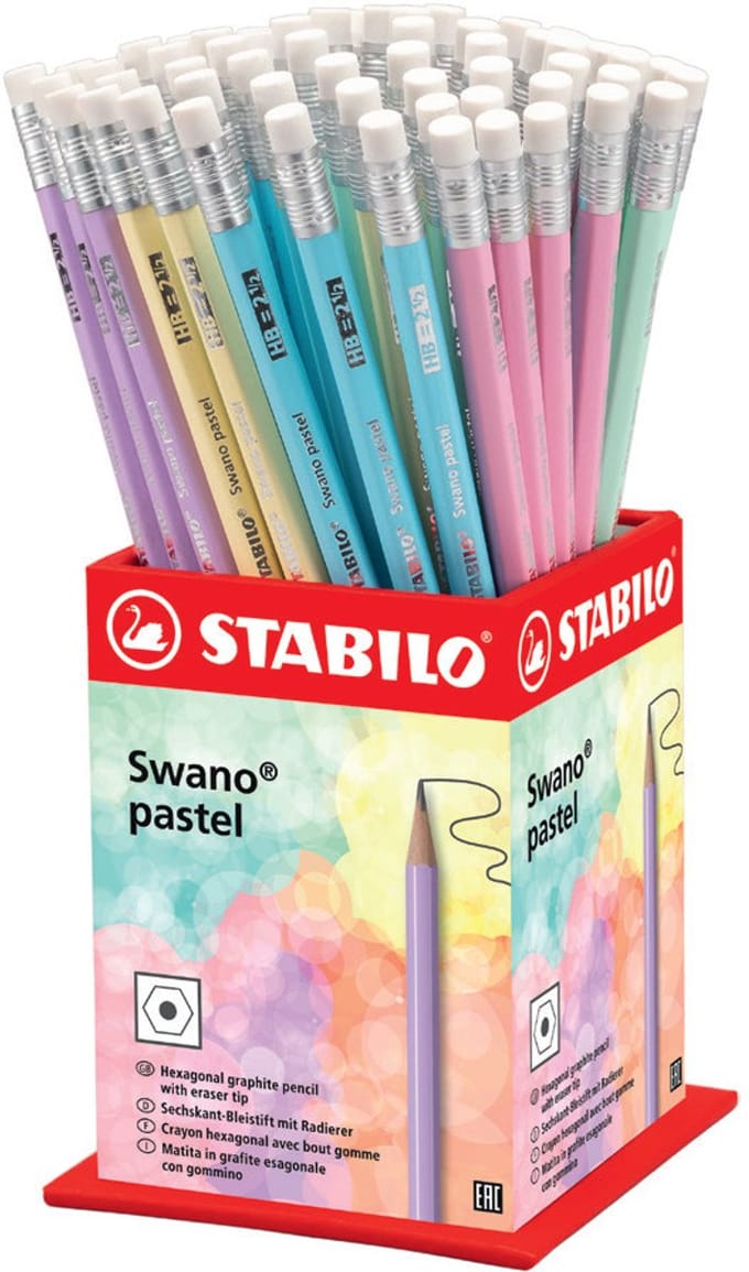 STABILO Swano Pastel HB 72 stuk(s)