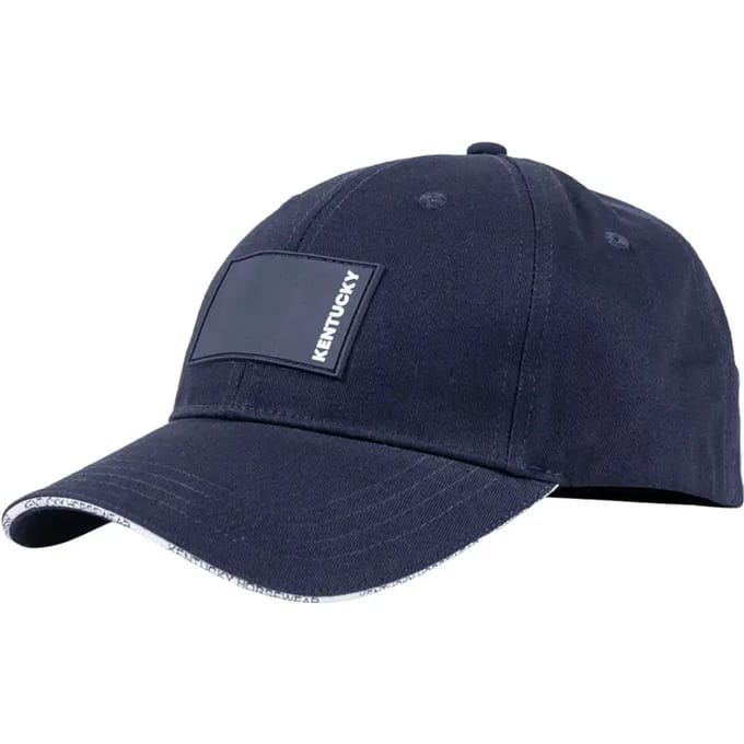 Kentucky Horsewear - Cap rubber logo navy