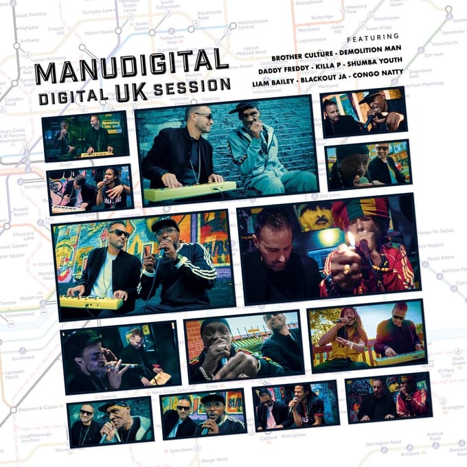 Manudigital - Digital UK Session (LP)