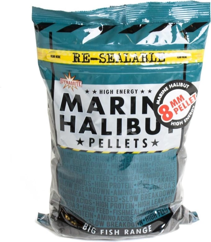 Dynamite Baits Marine Halibut Pellets | 900g 8mm