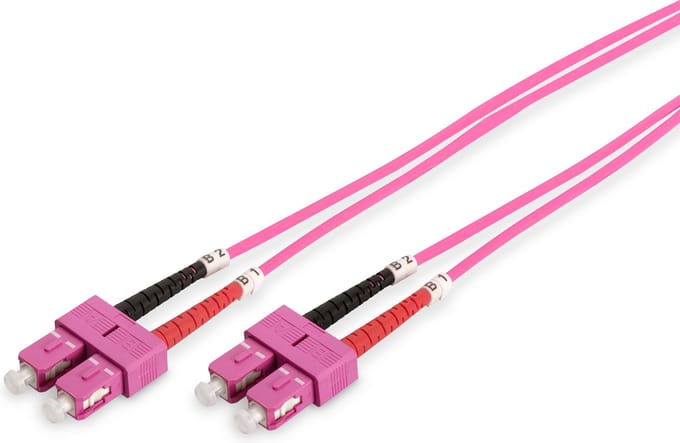 DIGITUS Fiber Optic Multimode Patch Cord - 3m - 3m