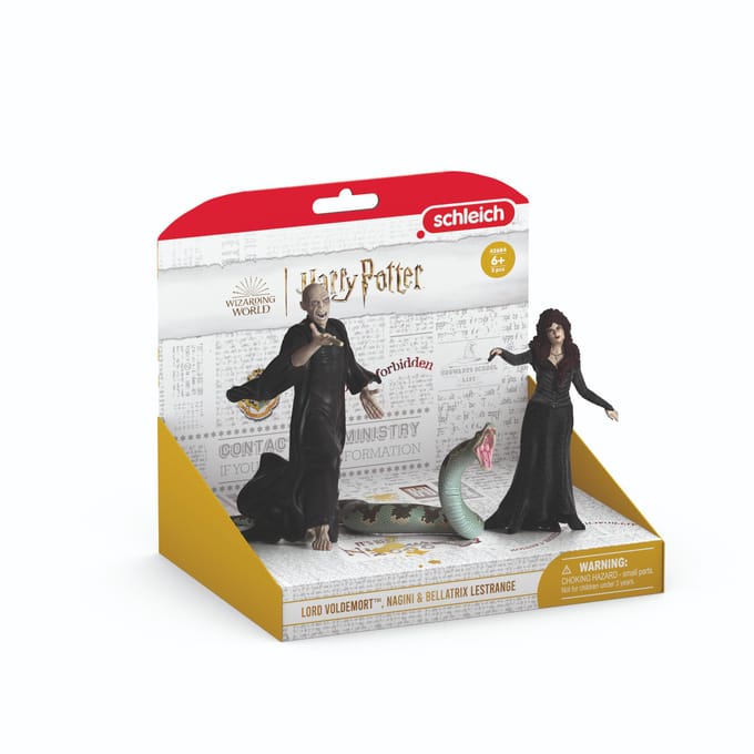 schleich WIZARDING WORLD Heer Voldemort met Nagini & Bellatrix van Detta - Harry Potter ™ Wizarding World™ - 42684