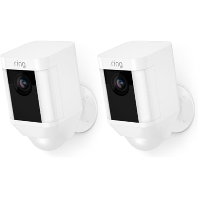 Ring Batterij Spotlight Wit Duo