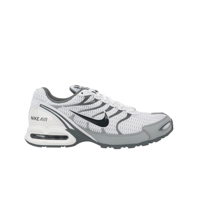 Nike Air Max Torch 4 Wit Heren Sneakers Antraciet-Wolfsgrijs 343846-100 43 white