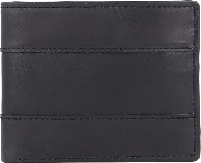 Fossil Everett Portemonnee Leer 11 cm - Jongens - Horizontaal - black