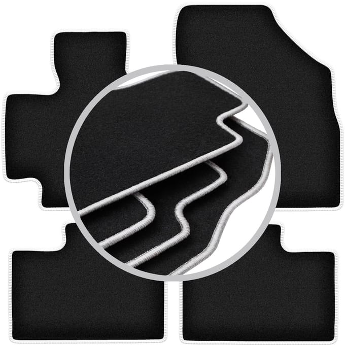 CARLUX-SILVER automatten voor: Suzuki Ignis III hatchback (2015-)