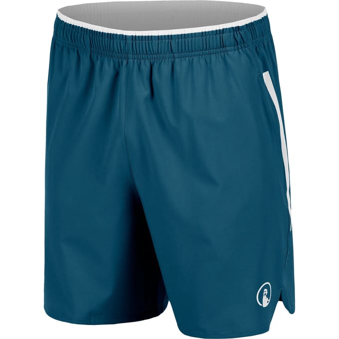 Quiet Please Create Drop 7in Shorts Heren-Petrolblauw,Wit