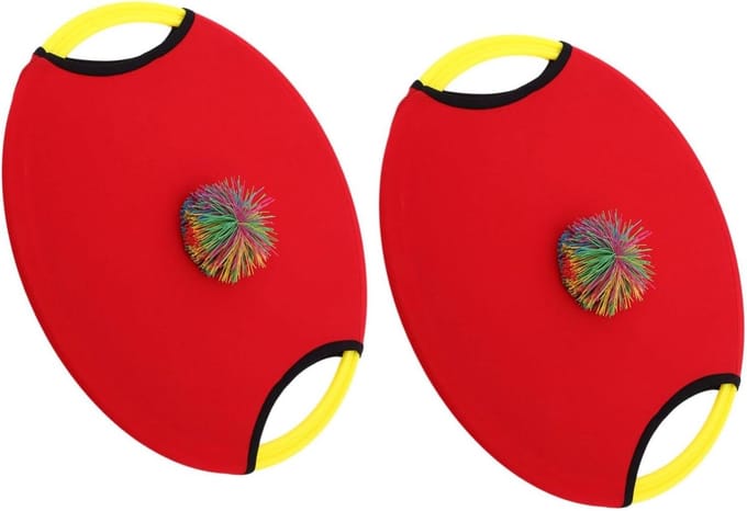 Vangspel Set - Balspel - Buiten Spelen - Sensorische Training - 35.8 cm - Rood