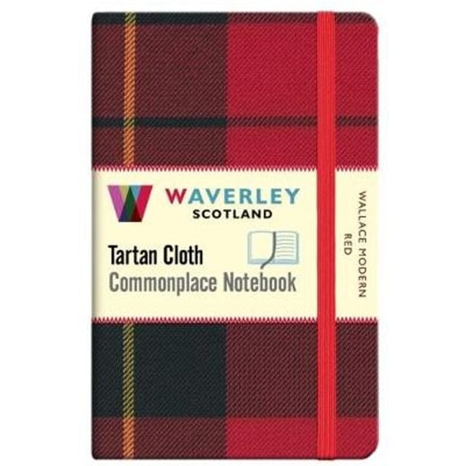 Wallace Modern Red Genuine Tartan Cloth (Pocket)