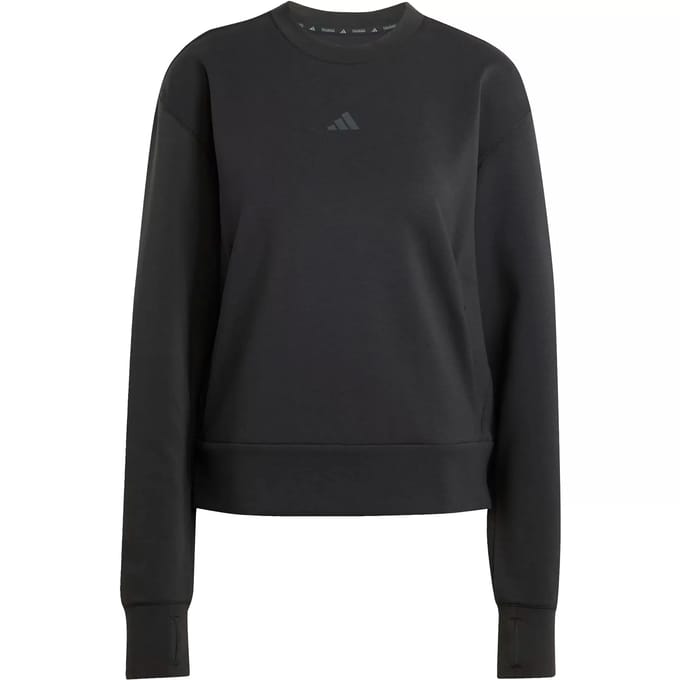 adidas Performance Designed-for-Training Warm-Up Sweatshirt - Dames - Zwart