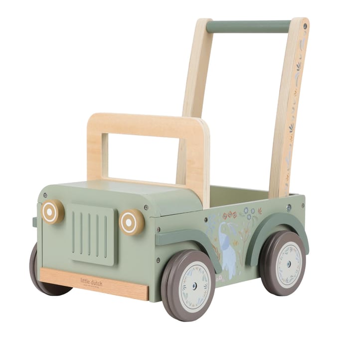 Little Dutch duwauto Safari Friends Green unisex