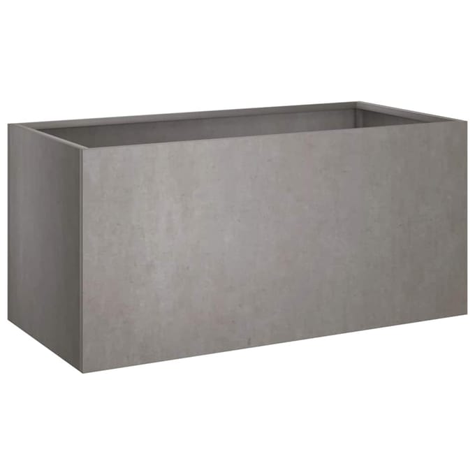 vidaXL - Plantenbak - 62x30x29 - cm - cortenstaal