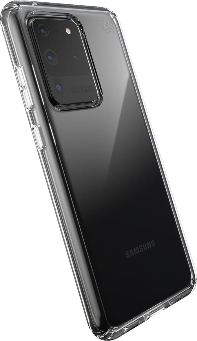 Speck Presidio Perfect Clear Samsung Galaxy S20 Ultra 5G Clear - with Microban