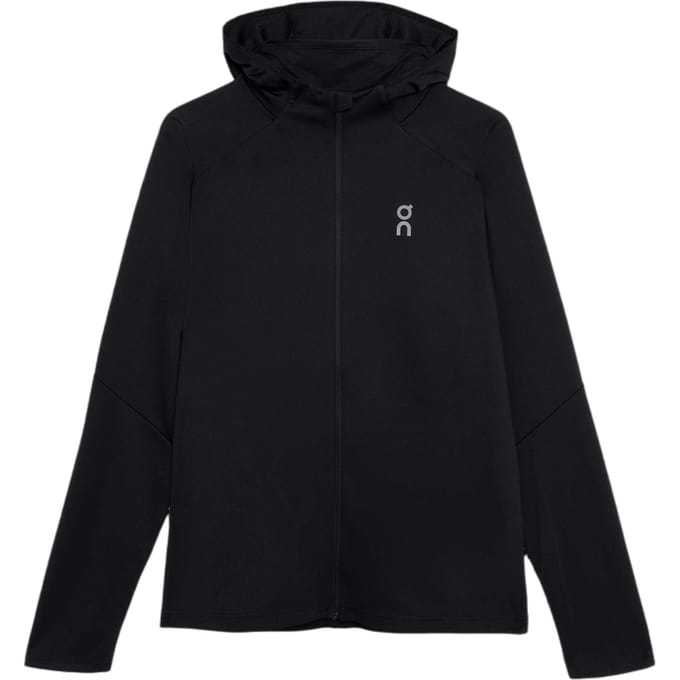 On Climate Zip Hoodie Warm Zweetabsorberend Jas met Capuchon Lange Mouw Heren Jas Zwart 1ME10250553 XXL black