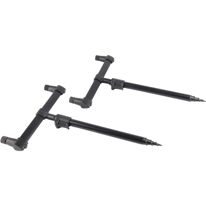 BS04 Aluminium Karperhengel Pod Set Visgerei Hengel Pod Set Verstelbare Hengelhouder gray
