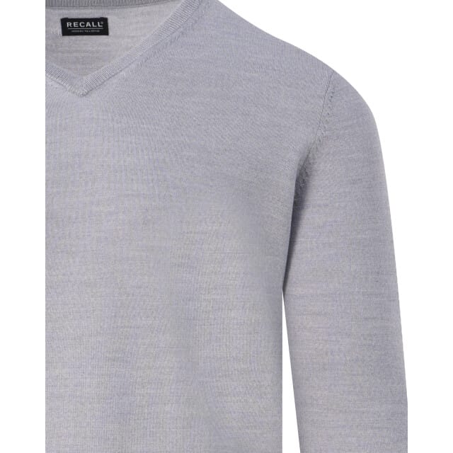 Recall Trui V-hals Heren Grijs
