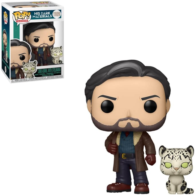 His Dark Materials Asriel met Stelmaria Pop! Vinylfiguur