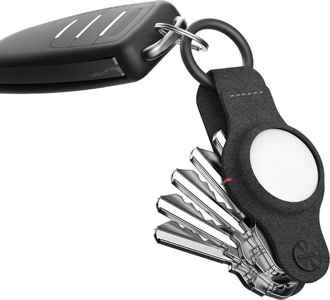 KeySmart Air Compact Key Holder Black