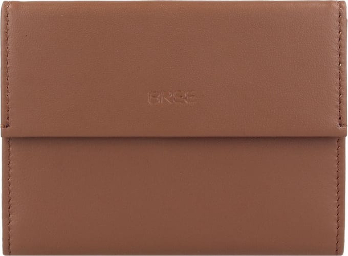 BREE Leren Kaarthoes Pure SLG 103 Card Holder Ceder Donkerbruin