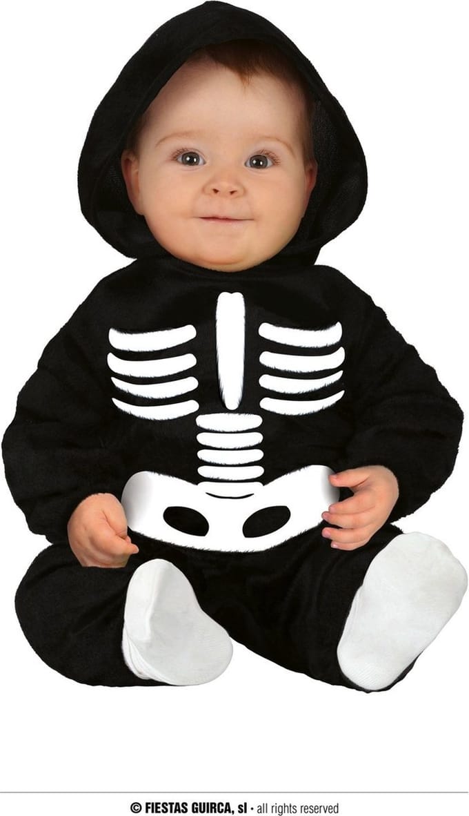 Fiestas Guirca - Skeleton baby (18-24 maanden)