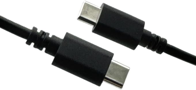USB-C Kabel - Type C Connectie - Apparaten Laden - Universele Compatibiliteit - 1 Meter Lengte - Zwart