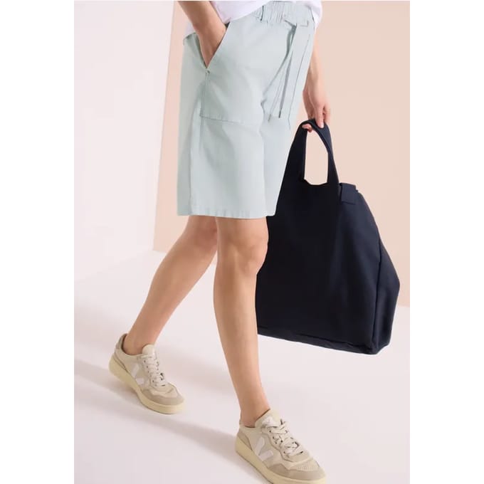 Mid Waist straight legs short in casual pasvorm