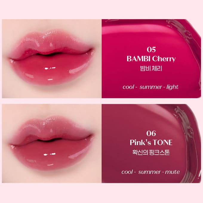 ETUDE - Over Glowy Tint - 7 Colors 2025 Version - #03 Fresh Apple