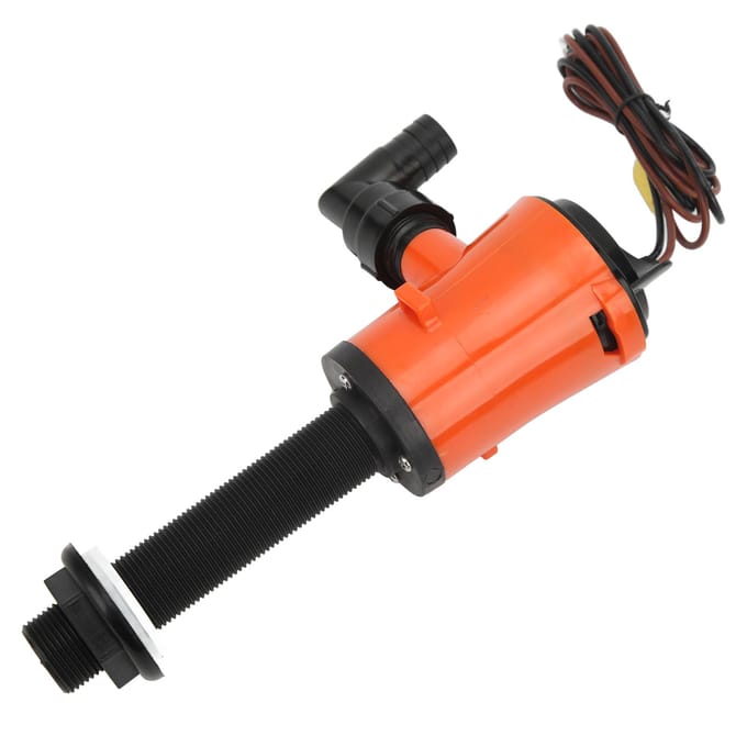 Beluchtingspomp Leefbak 800GPH 12V 4.0A Draagbare Dompelpomp voor Boot Marine