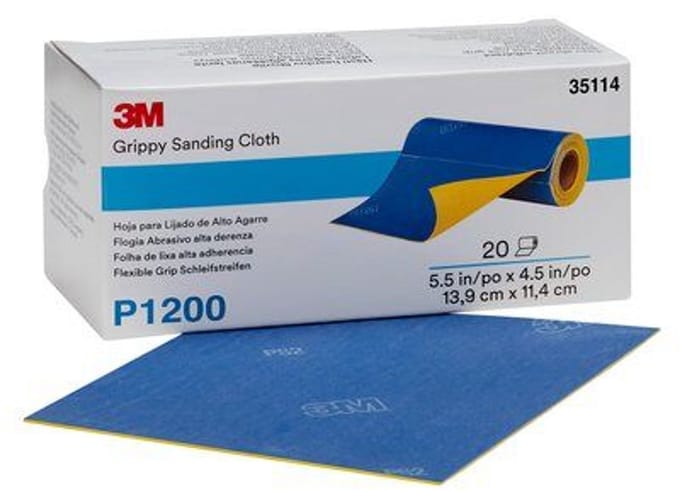 3M 35114 Flex Grip Schuurdoekjes P1200 - 20 stuks in doosje