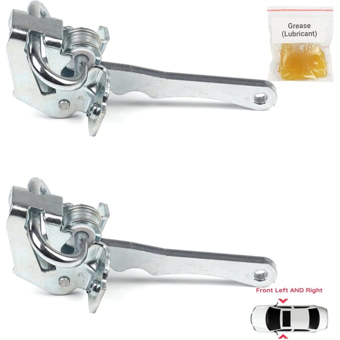 BDP704-1 2 Butées de charnière de porte avant, limiteurs de course, référence 46782841 pour Fiat Bravo Brava 182 Marea 185 MK1
