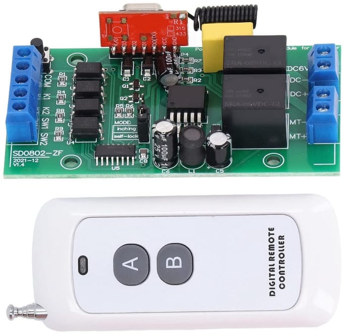 Motor Controle Module - Afstandsbediening Relais - Motor Rotatie Besturing - DC 6V-40V Werkspanning