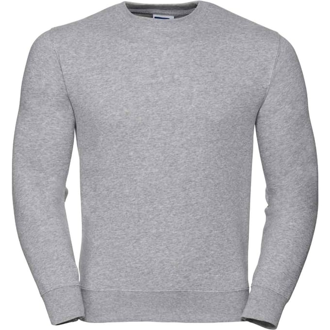 Russell Heren Authentiek Sweatshirt (Licht Oxford)